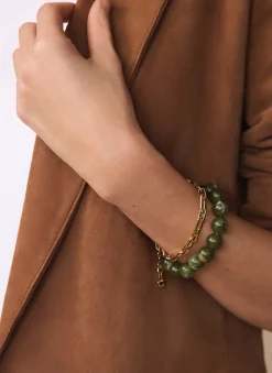 Best Beaded and Chain Layer Bracelet Jewellery|Jewelry