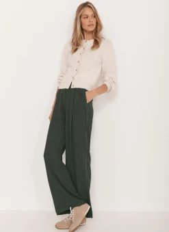Tailored Wide Trousers Wide Leg Trousers|Trousers
