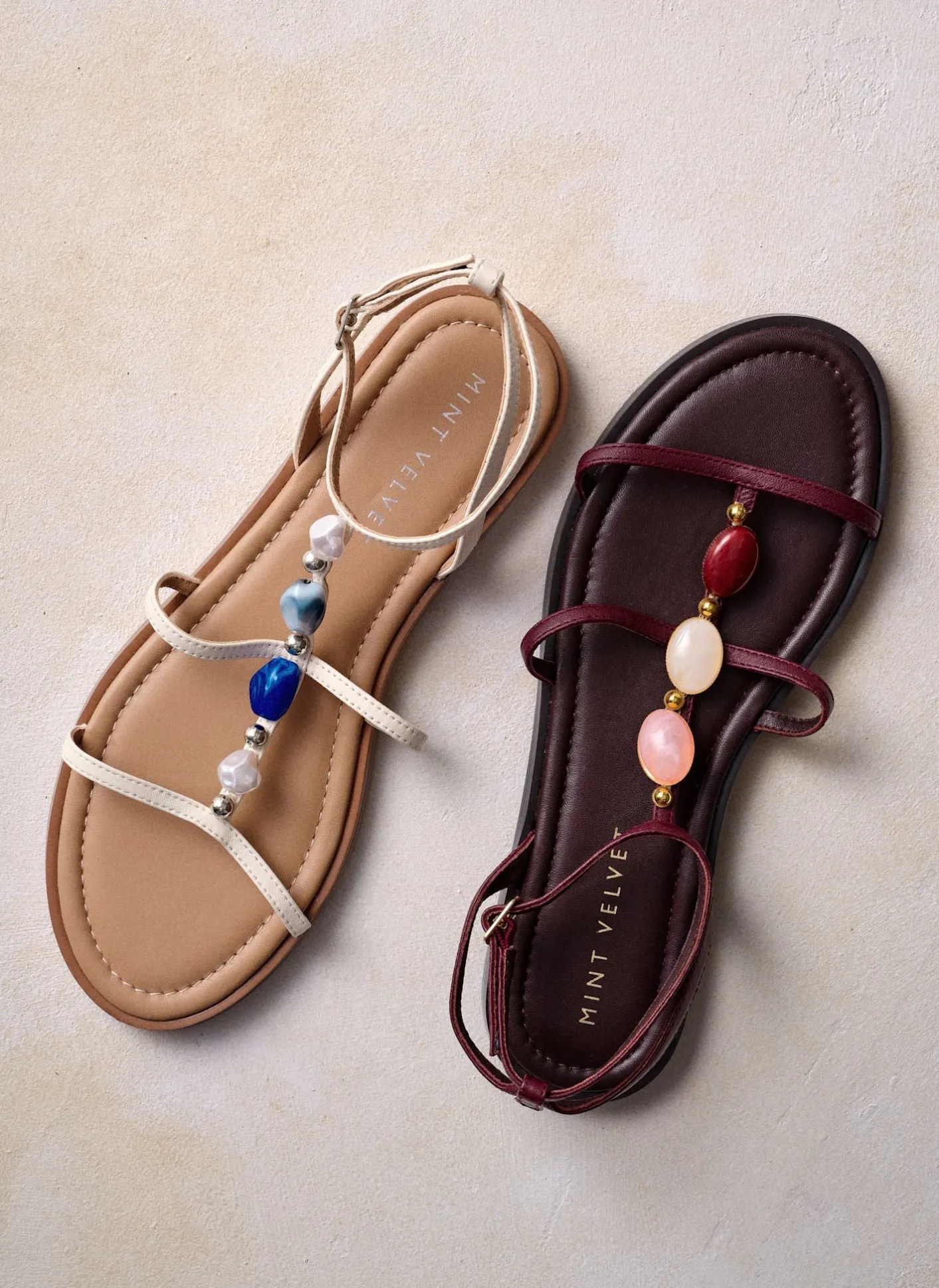 Hot Hana Leather Strappy Sandals Sandals