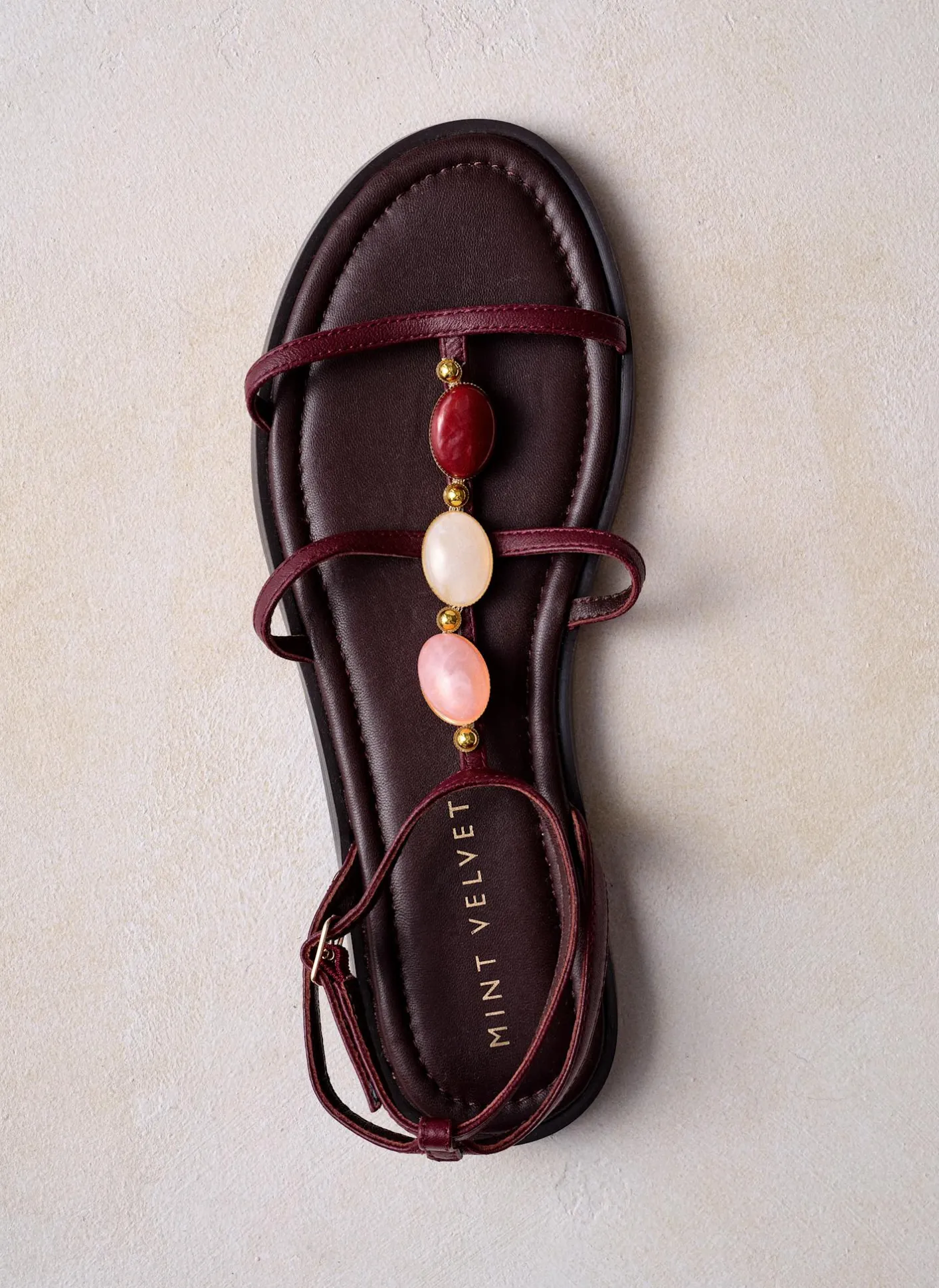 Hot Hana Leather Strappy Sandals Sandals