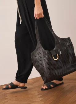 Online Harlow Leather Tote Bag Bags