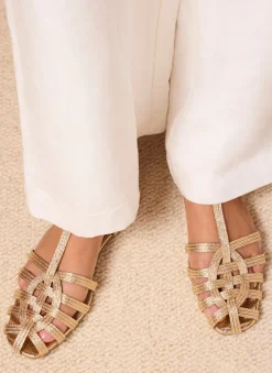 New Hollie Fisherman Flat Sandals Sandals