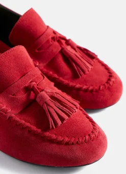 Sale Indie Suede Loafers Flat Shoes