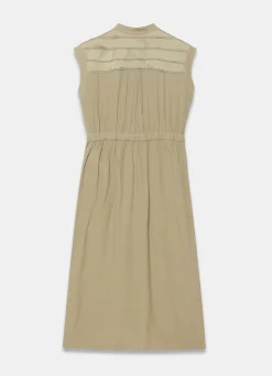 Hot Satin Utility Midi Dress Summer Dresses|Midi Dresses