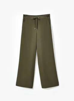 Discount Side Stripe Wide Trousers Wide Leg Trousers|Trousers