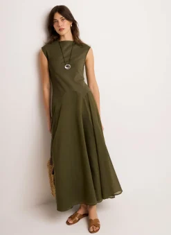 Clearance Sleeveless Midi Dress Midi Dresses