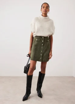 Sale Suede Mini Skirt Mini Skirts|Skirts