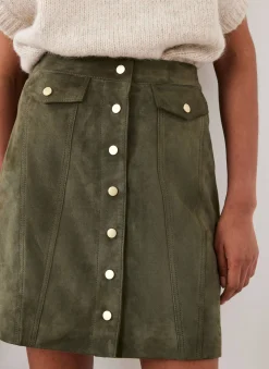 Sale Suede Mini Skirt Mini Skirts|Skirts