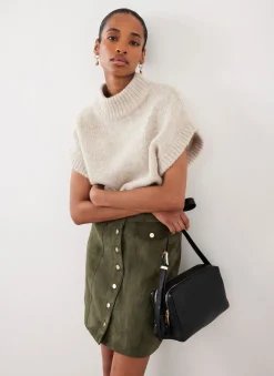 Sale Suede Mini Skirt Mini Skirts|Skirts