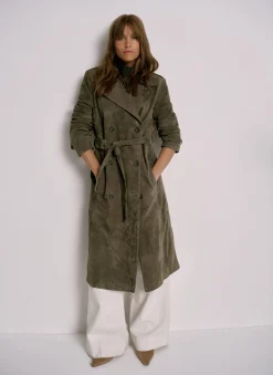 Sale Suede Trench Coat Jackets|Leather & Suede Jackets