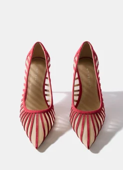 Online Kya Caged Court Shoe Heels|Heels