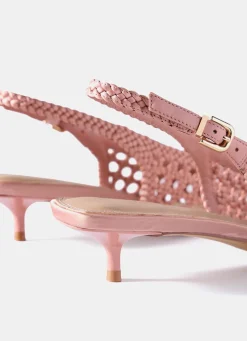 Best Lea Woven Kitten Heels Heels|Heels