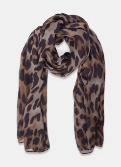 Discount Leopard Print Scarf Scarves