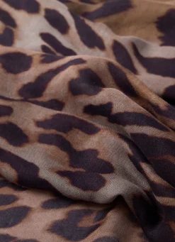 Discount Leopard Print Scarf Scarves