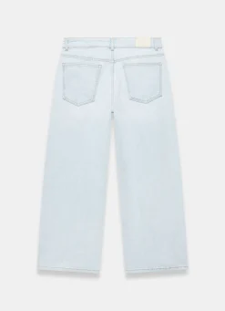 New Light Indigo Ankle Wide Jeans Jeans|Wide Leg Jeans
