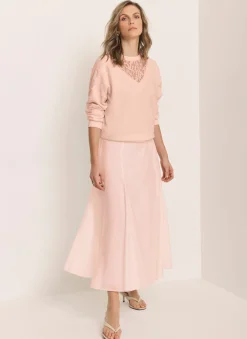 Discount A Line Midi Skirt Midi Skirts|Skirts