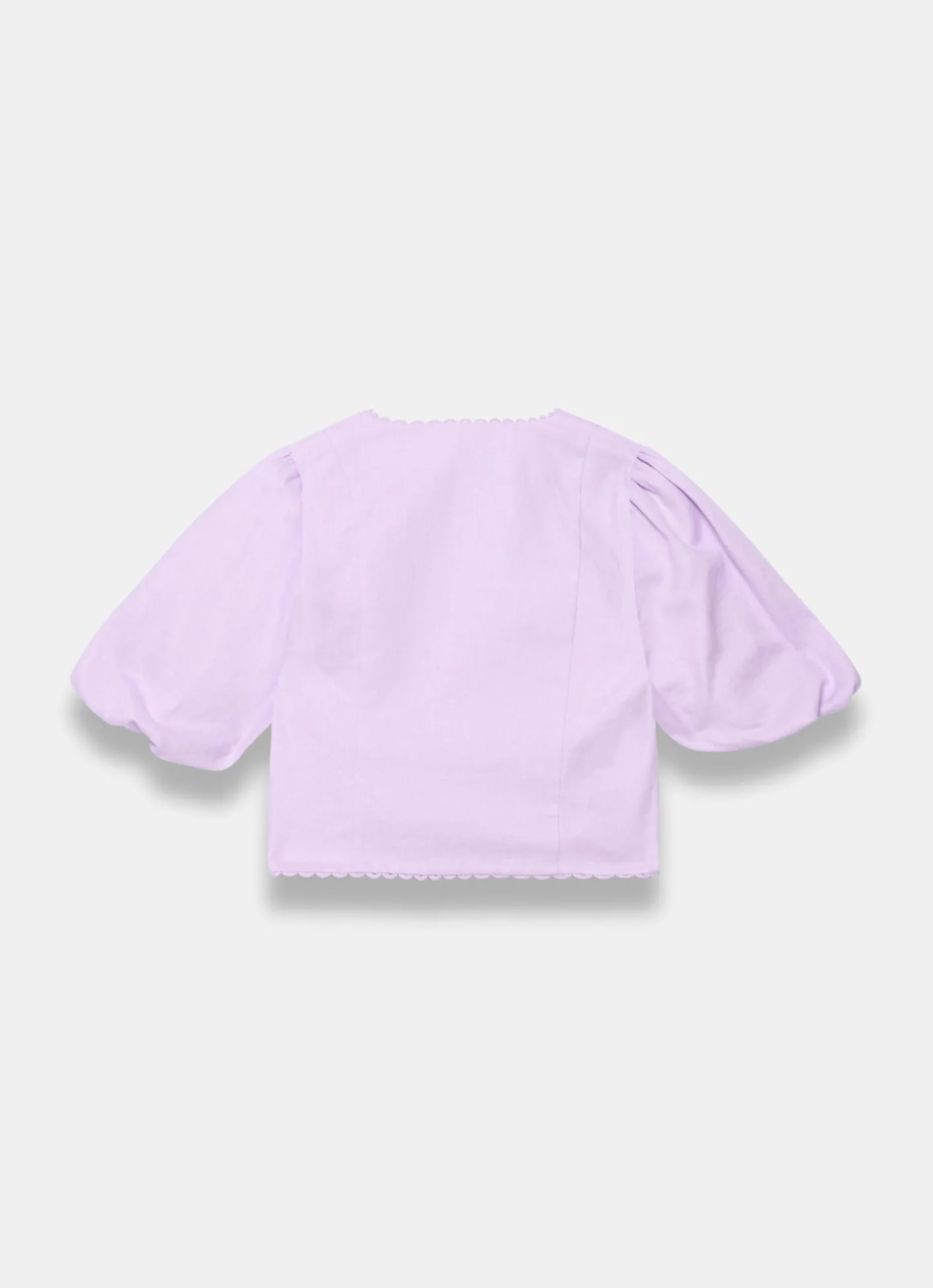 Online Linen Puff Sleeve Top All Tops|Tops