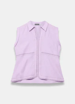 Best Linen Sleeveless Shirt Shirts & Blouses