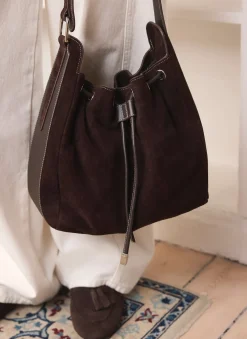 Hot Mabel Suede Bucket Bag Bags