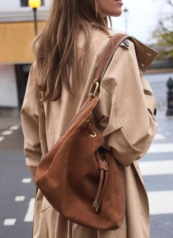 New Mabel Suede Bucket Bag Bags