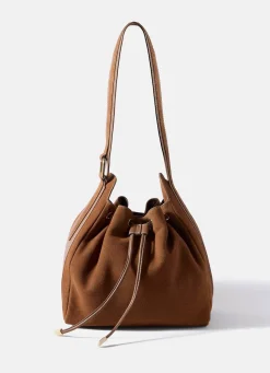 New Mabel Suede Bucket Bag Bags