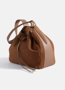 New Mabel Suede Bucket Bag Bags