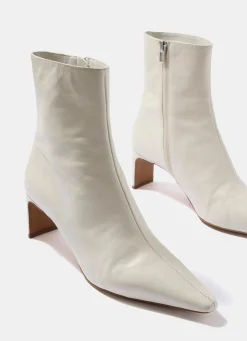 Hot Macy Leather Ankle Boots Boots