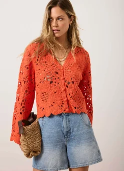 Online Mid Indigo Denim Shorts Shorts|Trousers