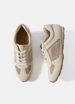 Myla Suede Mesh Trainers Sneakers
