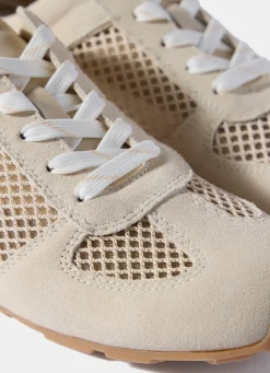 Myla Suede Mesh Trainers Sneakers
