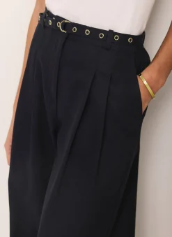 Belt Wide Leg Trouser Wide Leg Trousers|Trousers
