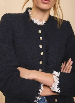 Hot Boucle Tweed Jacket Jackets