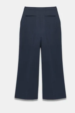 Online Button Front Wide Trousers Wide Leg Trousers|Trousers