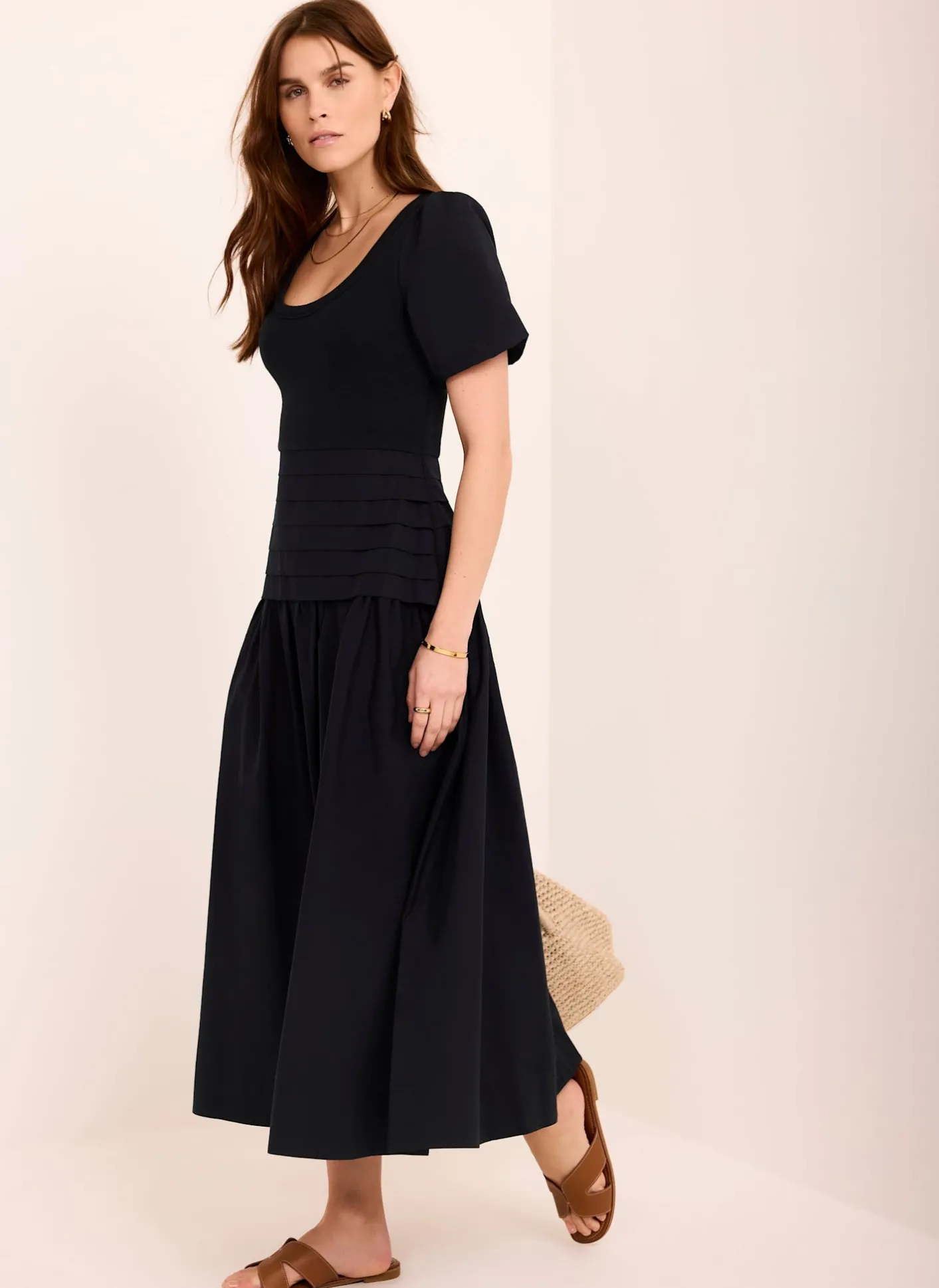 Clearance Cotton Blend Maxi Dress Summer Dresses|Maxi Dresses