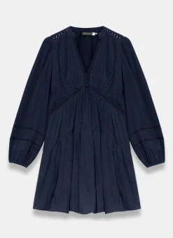 Clearance Cotton Cheesecloth Mini Dress Summer Dresses|Mini Dresses