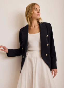 Sale Double Breasted Blazer Jackets