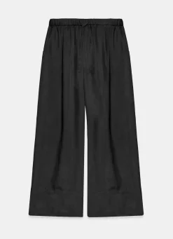 Clearance Drawstring Wide Leg Trousers Wide Leg Trousers|Trousers