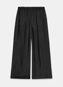Clearance Drawstring Wide Leg Trousers Wide Leg Trousers|Trousers