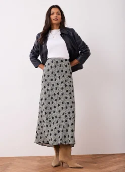 Hot Heart Print Maxi Skirt Maxi Skirts|Skirts