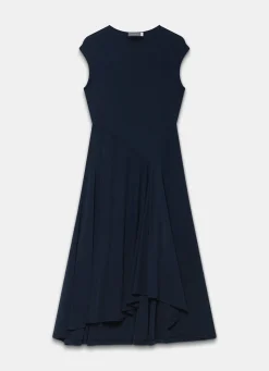 Sale Jersey Asymmetric Midi Dress Summer Dresses|Midi Dresses