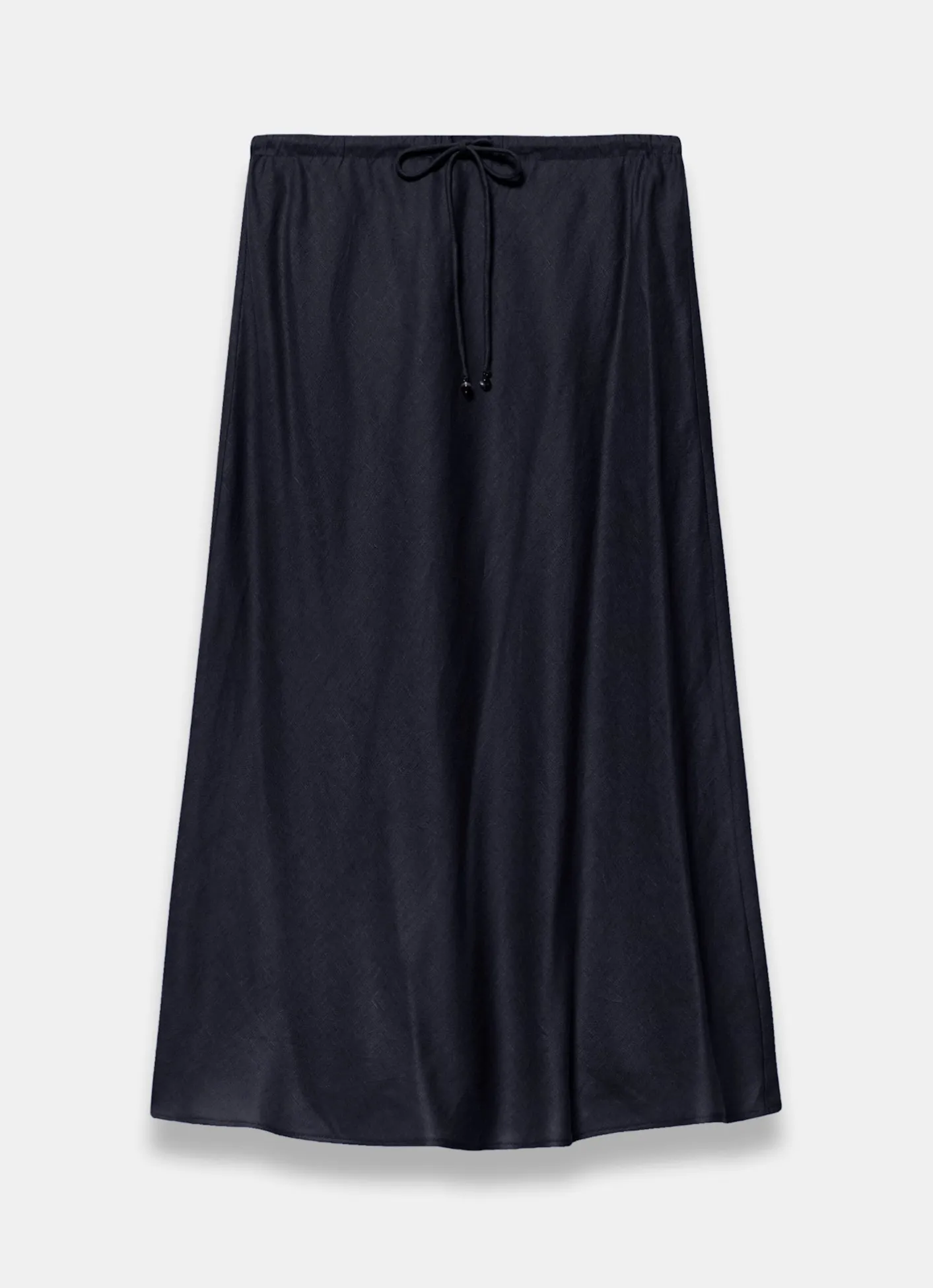 Clearance Linen Midi Skirt Midi Skirts|Skirts
