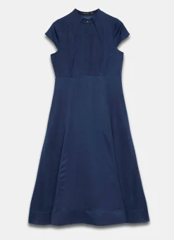 Online Navy Maxi Shirt Dress Occasion Dresses|Occasion Dresses