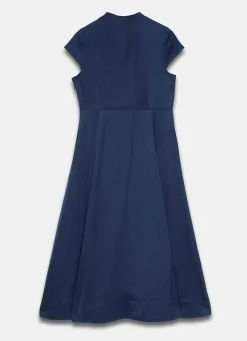 Online Navy Maxi Shirt Dress Occasion Dresses|Occasion Dresses