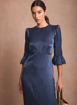 Best Metallic Midi Dress Occasion Dresses|Occasion Dresses