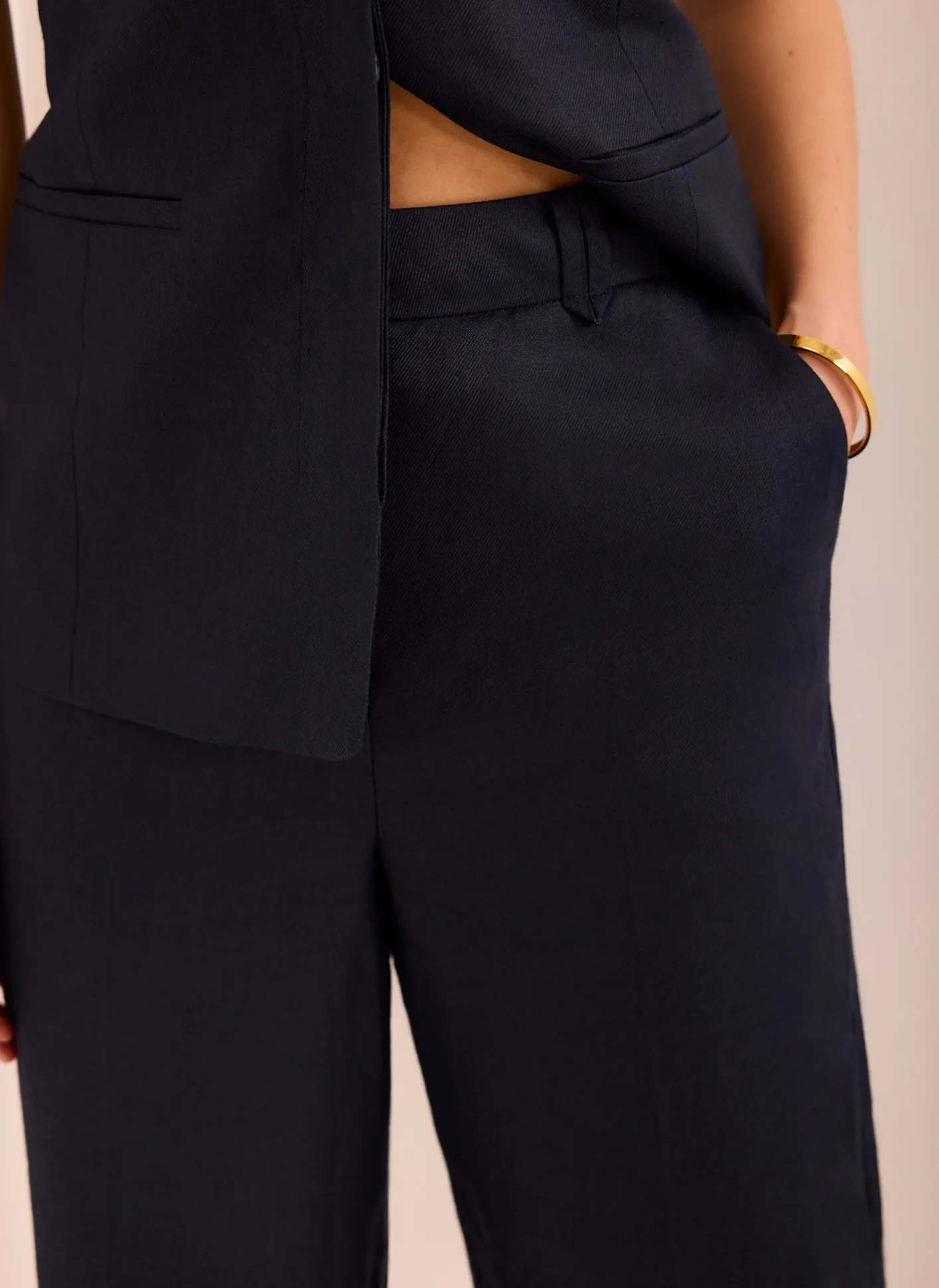 Online Ramie Longline Tailored Shorts Shorts|Trousers
