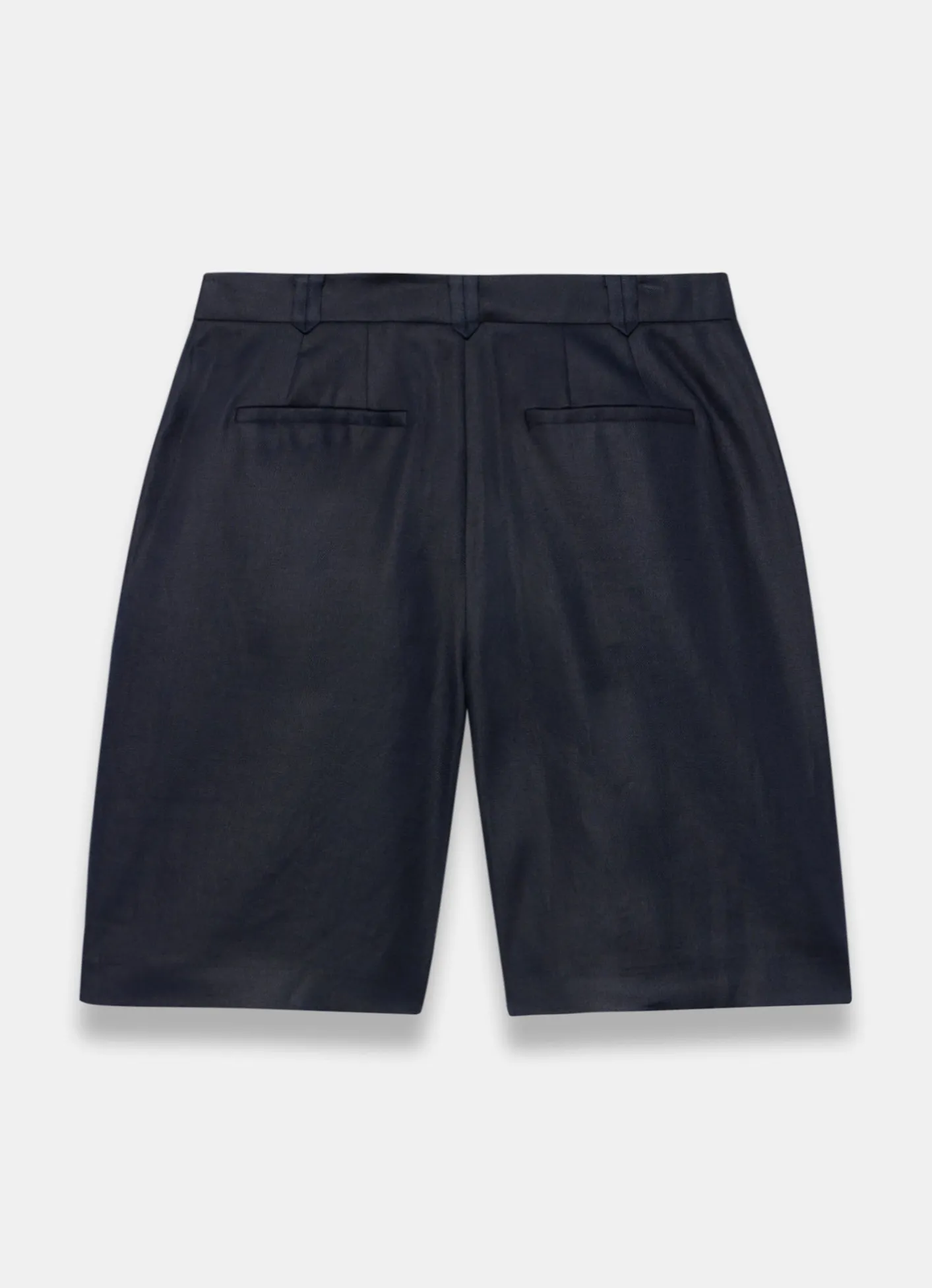Online Ramie Longline Tailored Shorts Shorts|Trousers