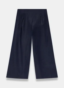 Outlet Ramie Wide Leg Trousers Wide Leg Trousers|Trousers