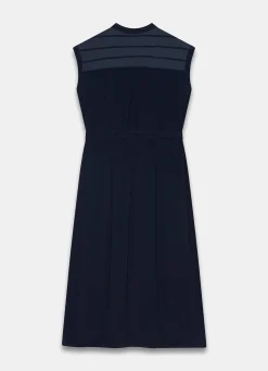 Hot Satin Utility Midi Dress Midi Dresses|Shirt Dresses