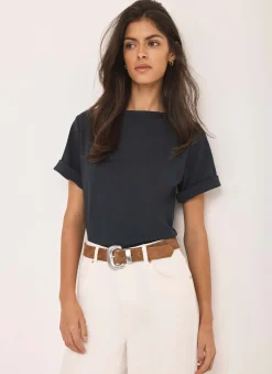 Discount Slash Neck T Shirt T-Shirts|T-Shirts