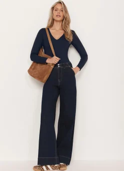Sale V Neck Layering Top Essentials